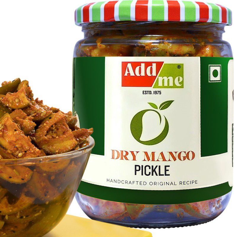 Add me Home Made Dry Mango Pickle Less Oil 500gm Aam ka Achar Mango Pickle  (500 g)