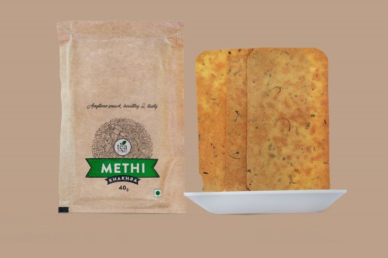 teapost Methi Khakhra - pack of 2  (2 x 40 g)