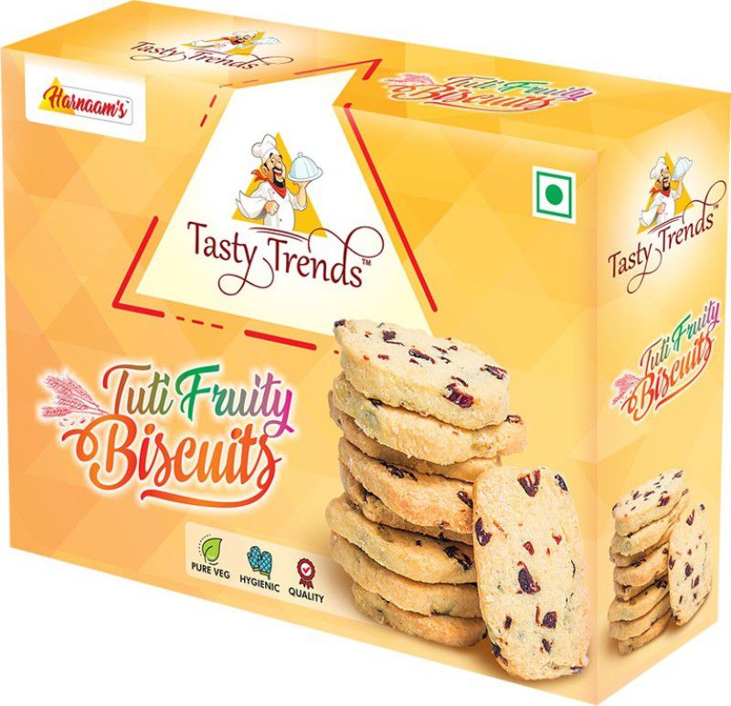 tasty trends Tuti-Fruity Biscuits Cookies  (200 g)