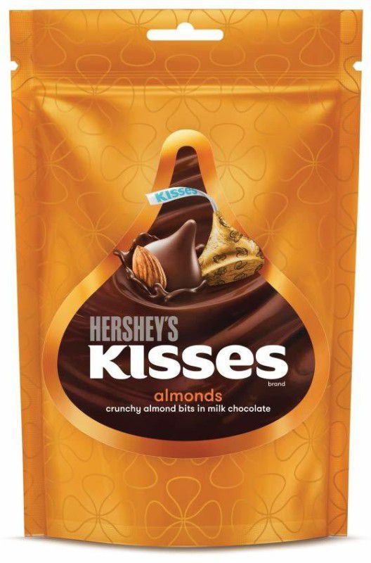 HERSHEY'S KISSES ALMONDS 108 GM Brittles  (3 x 108 g)
