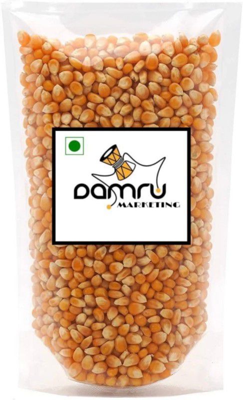 Damru Popcorn Kernels Seeds & 100% Popping Kernels (Extra Soft Popcorn Makka | Makai ) UNFLAVORED Popcorn Popcorn Popcorn  (400 g)