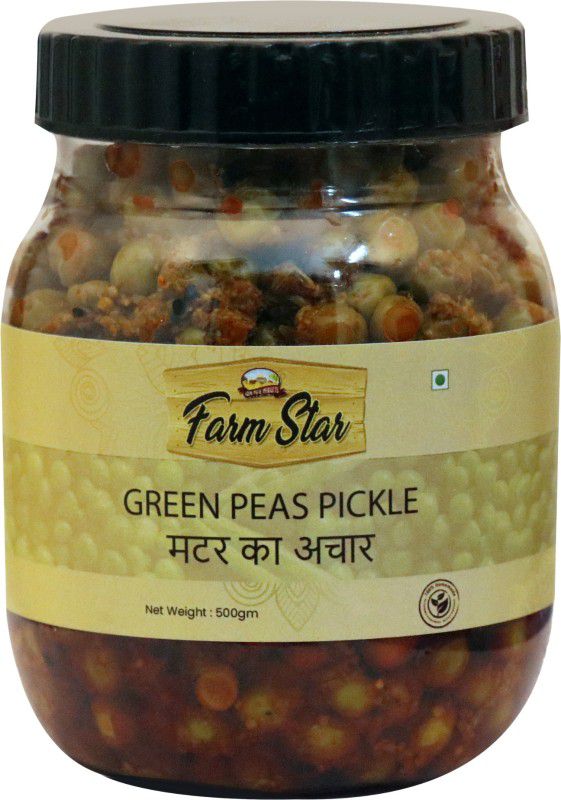 FARM STAR GREEN PEAS PICKLE ( 500gram) Mixed Pickle  (500 g)