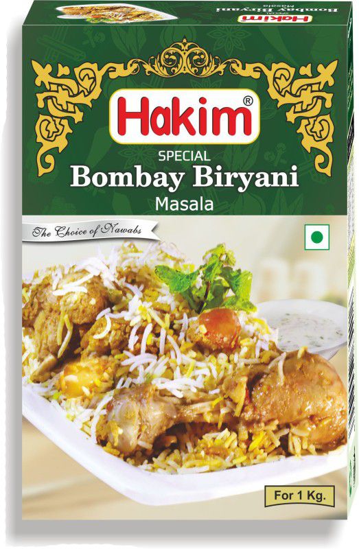 HAKIM India'S 1St Authentic Mughlai Special Bombay biryani Masala - Pack of 12 - 60 Grams Each  (12 x 60 g)