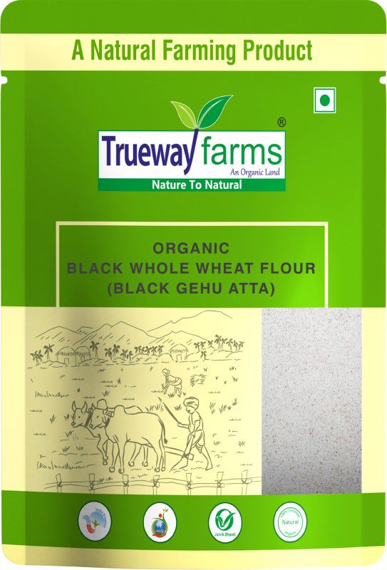 Trueway farms Black Whole Wheat Flour (Black Gehu Atta)  (5 kg)