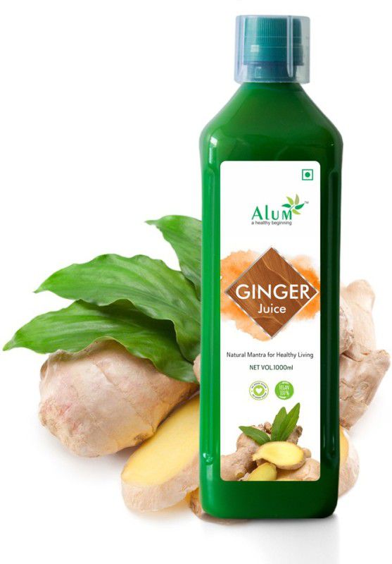Alum Ginger Juice Fresh Adrak Ras  (1000 ml)