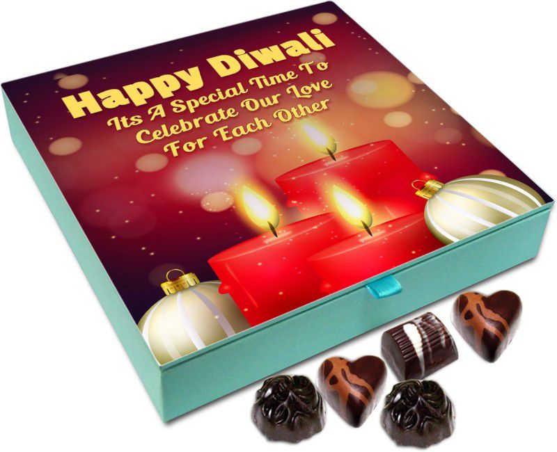 Chocholik Diwali Sweets - Lets Celebrate Diwali With All Our Close Ones Chocolate Box - 9pc Truffles  (108 g)