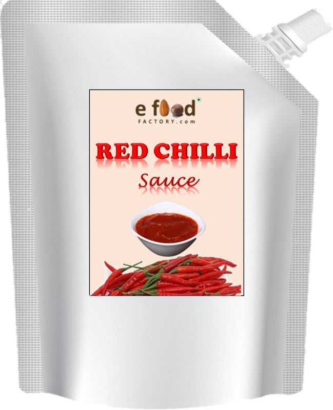 E Food Factory Red Chilli Sauce 200 g In a Pouch Sauce  (200 g)