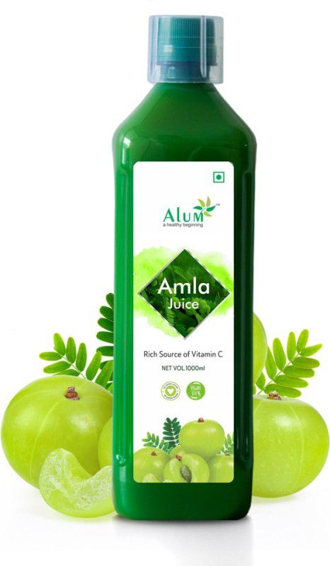 Alum Amla Juice Cold Pressed  (1000 ml)