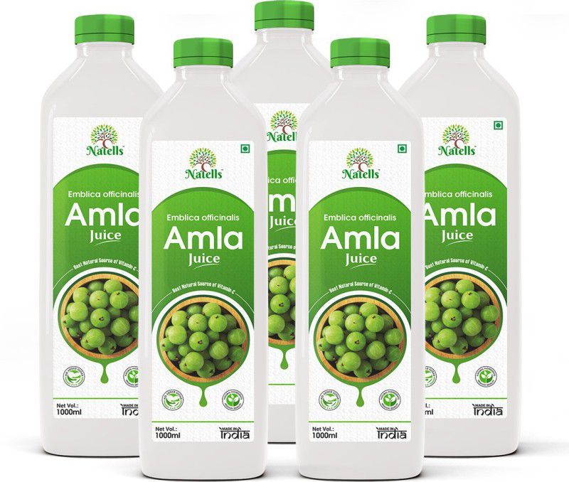 Natells Healthcare Amla Juice  (5 x 1 L)