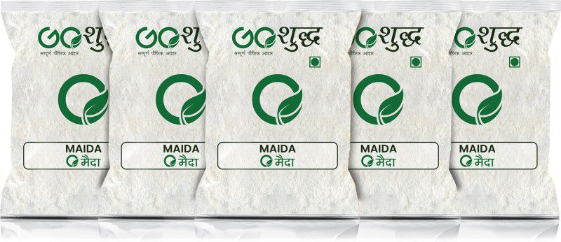 Goshudh Maida 500g Each (Pack of 5)- 2500g  (2500 g, Pack of 5)