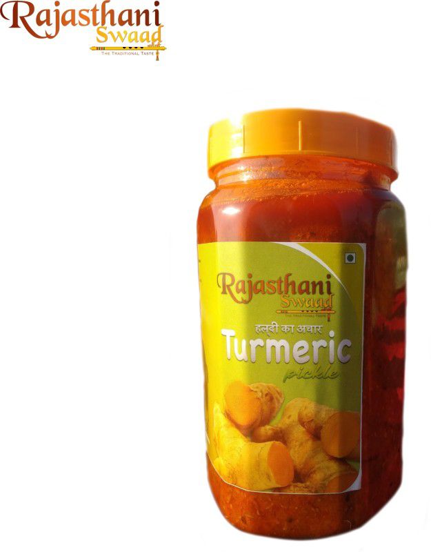 Rajasthani Swaad Kachi Haldi Ka Achar Homemade Raw Turmeric Pickle - Pack of 400 gram Pickles Turmeric Pickle  (400 g)