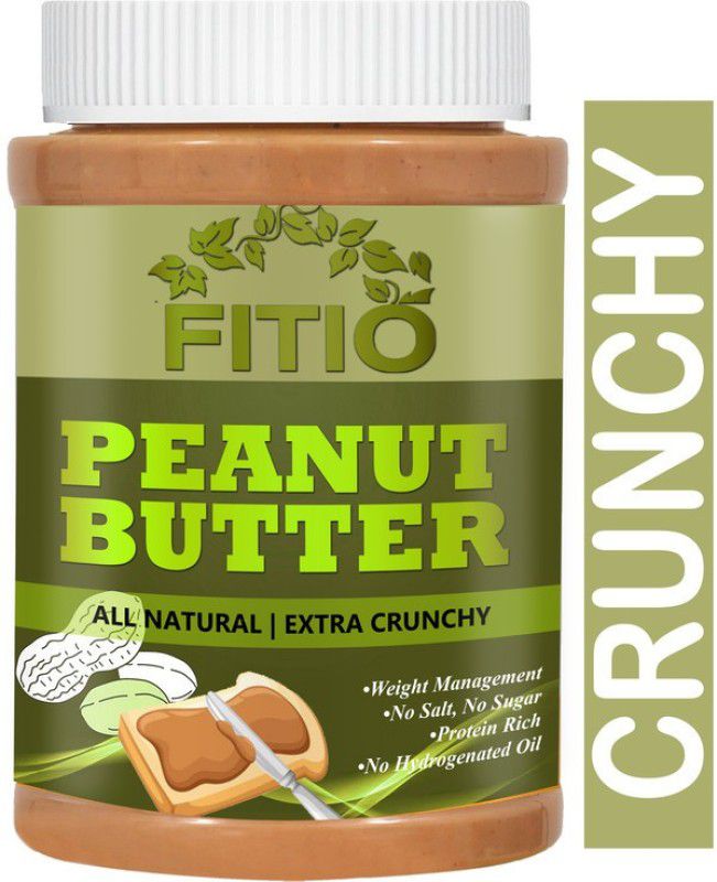 FITIO Nutrition Crunchy Peanut Butter Natural (87) 475 g