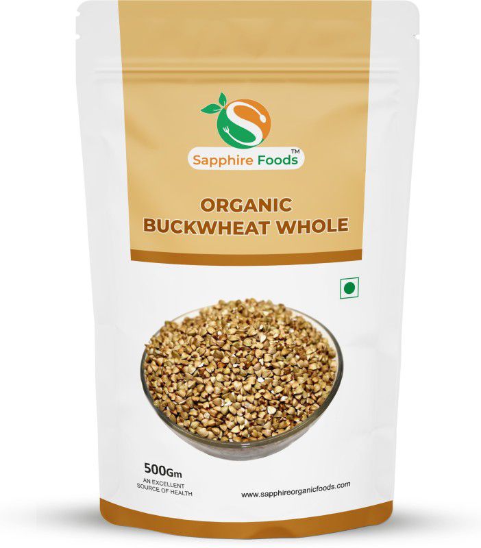 Sapphire Foods Organic Buckwheat Whole Wheat  (500 g)