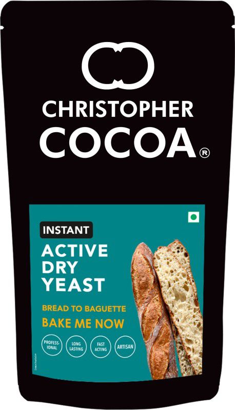 Christopher Cocoa Instant Active Dry Yeast 1Kg (Bake Bread, Cake, Pizza, Dough) Yeast Powder