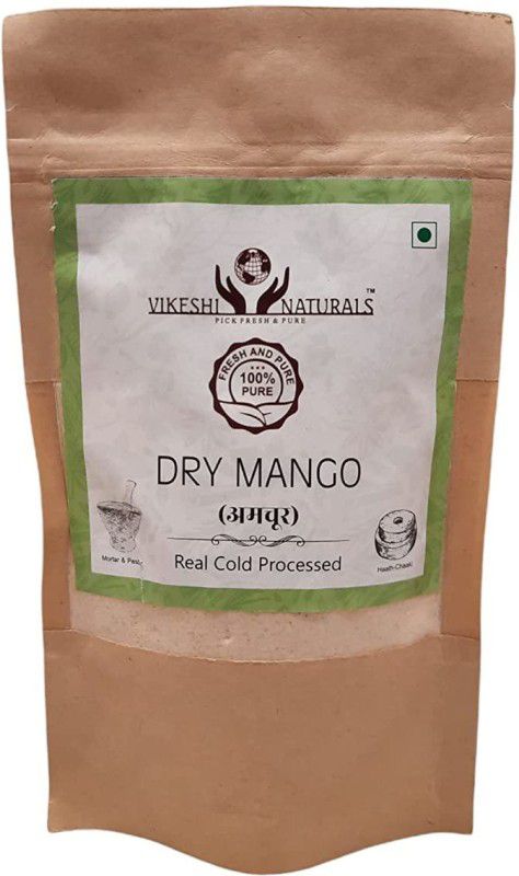 Vikeshi Naturals Dry Mango Whole | Amchoor Indian Kitchen Seasoning 200gms, 100% Natural  (100 g)