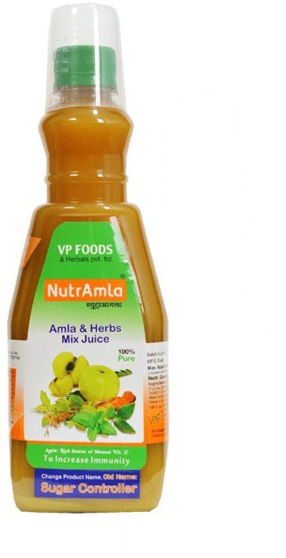 Nutramla Amla and Herbs Mix Juice - 500m  (500 ml)