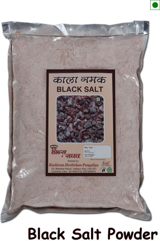 Prince & Raghav Black Salt Powder 400gm / Natural Kala Namak Powder/ Kala Loon Powder Black Salt  (400 g)