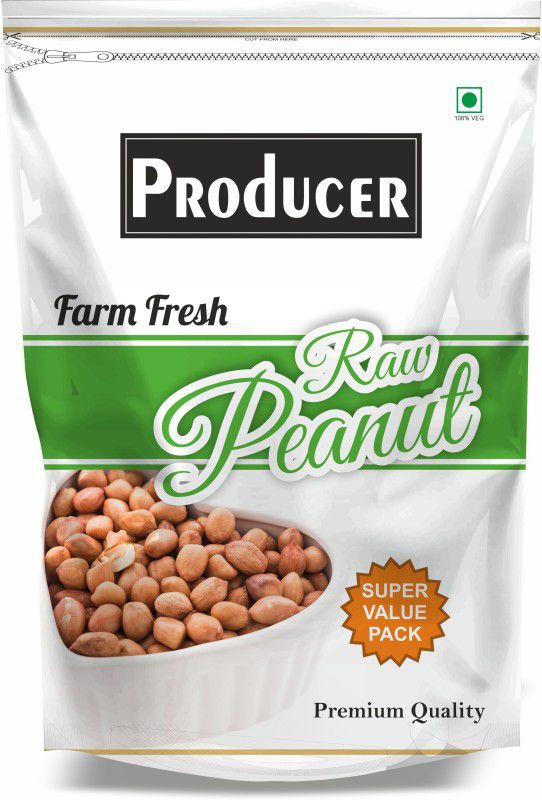 PRODUCER Red Raw Peanut (Whole) (Raw Peanut, Groundnut Seeds, Sheng dana)  (4 kg)