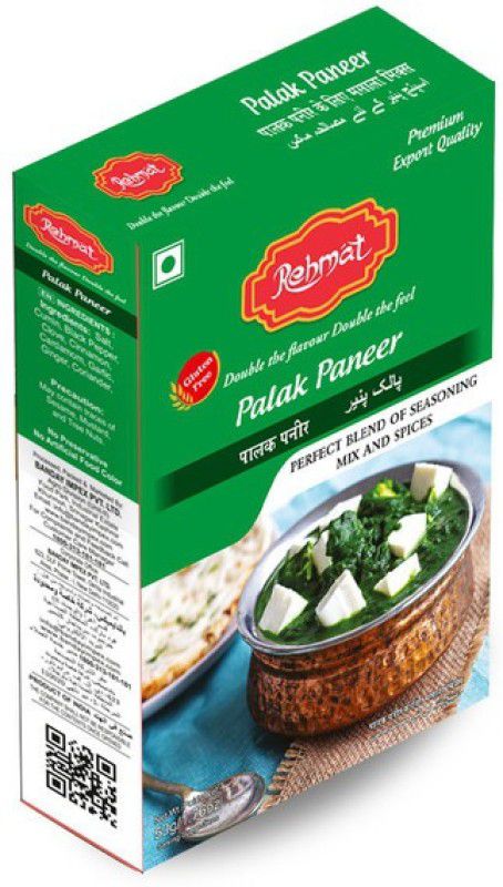 Rehmat Palak Paneer Masala, Perfect for Cooking Spices with Rich & Strong Flavor  (3 x 50 g)