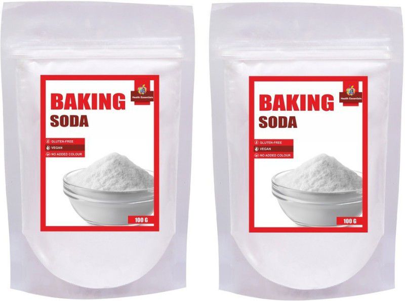 Jioo Organics baking soda powder 02 Baking Soda Powder  (2 x 100 g)