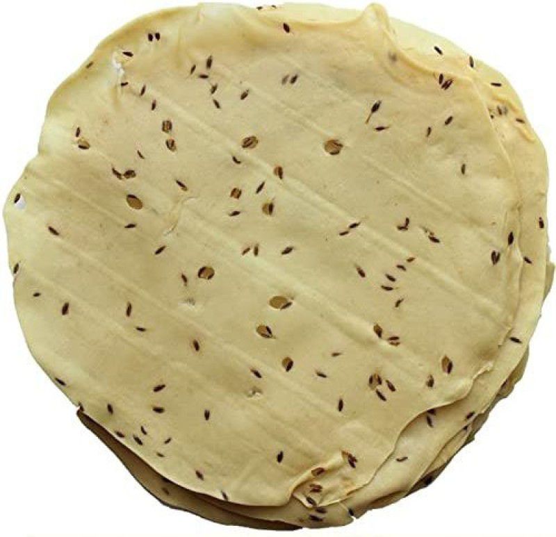 Veganic Amritsari Handmade Crispy Premium Papad | Jeera Papad Jeera Papad 400 g