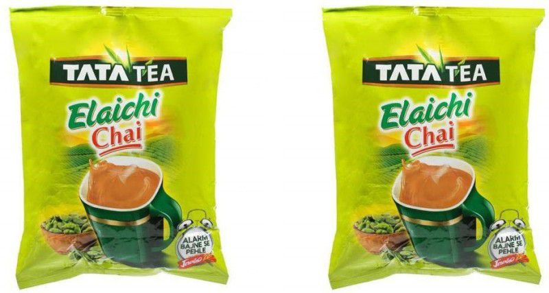 Tata TEA ELAICHI 500 GRAMS PACK OF 2 (250X2) Cardamom Tea Pouch  (2 x 250 g)