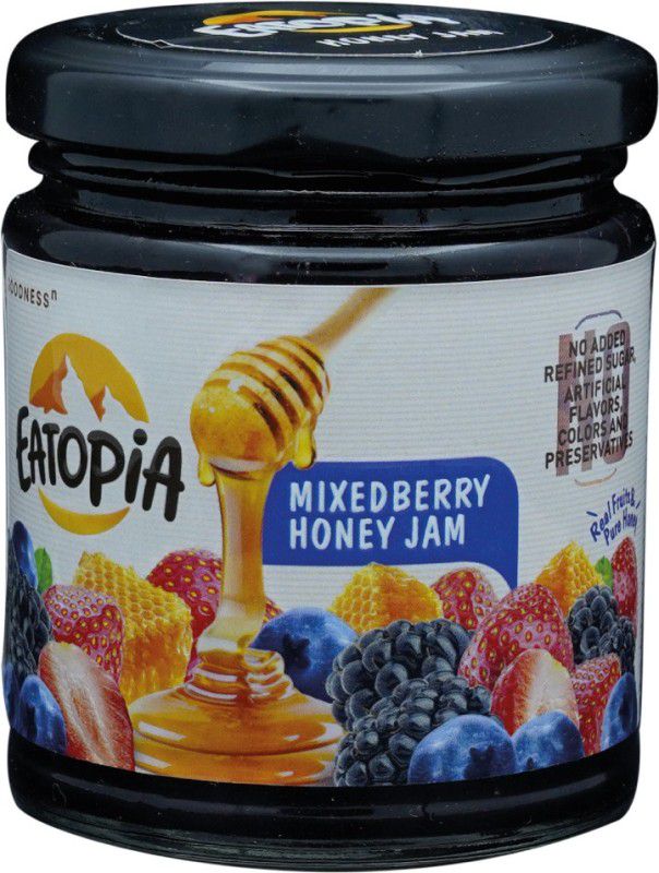 EATOPiA Mixed Berry Honey Jam 240 g