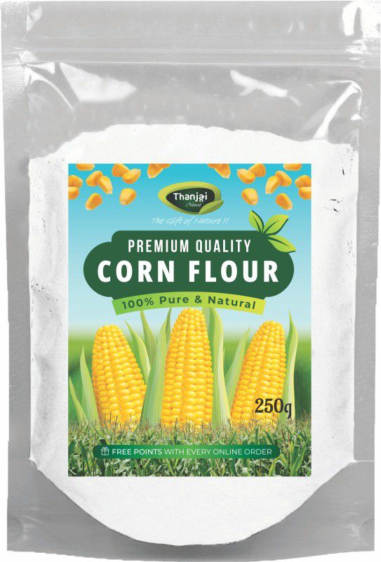 THANJAI NATURAL 250g Premium Quality Corn Flour/ Maize Flour / Makka Atta /  (250 g)