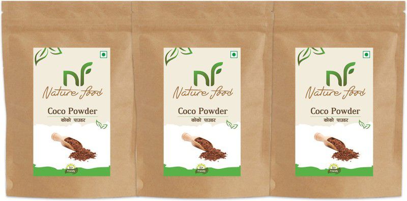 Nature food Best Quality Coco Powder - 300gm (100gmx3) Cocoa Powder  (3 x 100 g)