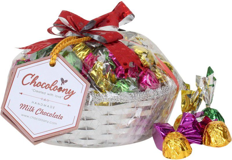 Chocoloony Chocolate Basket Gift Pack 30 pcs (180 gm) Caramels  (30 Units)