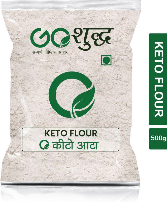 Goshudh Keto Atta ( Low Carb Ketto Atta) - 500 Grm (Pack of 1)  (500 g)