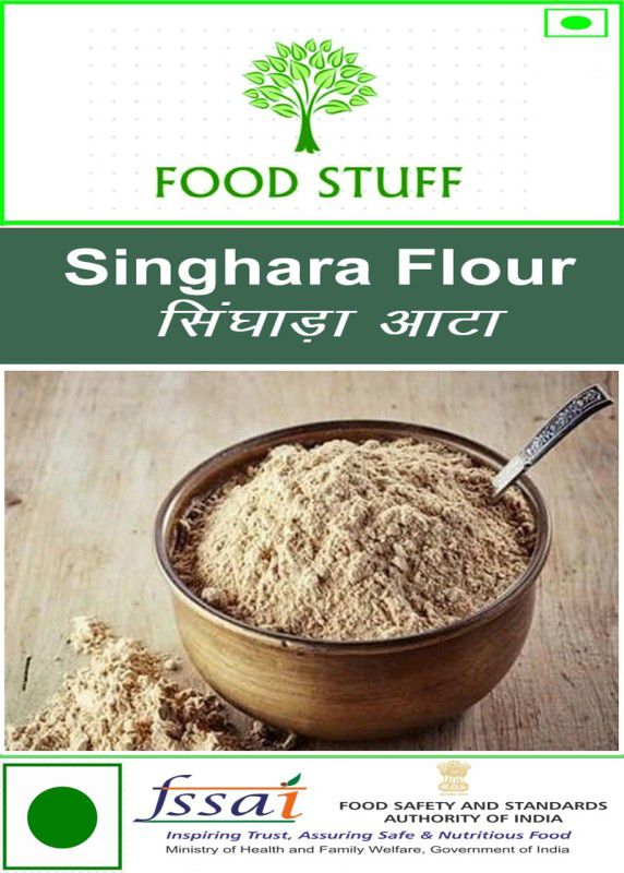 FOOD STUFF Best Quality Singhara Flour(Atta) - 4KG  (4 kg, Pack of 4)