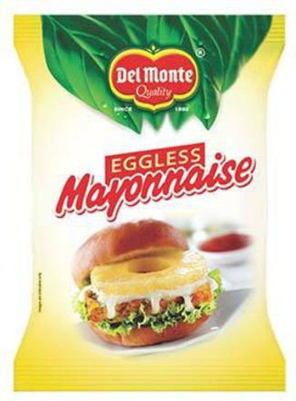 Del Monte Eggless Mayonnaise Pouch 1kg Sauce  (1 kg)