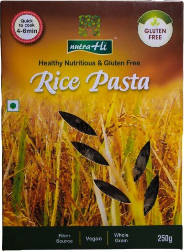 NutraHi Rice Pasta Gluten Free 2*250g Fusilli Pasta  (Pack of 2, 500 g)