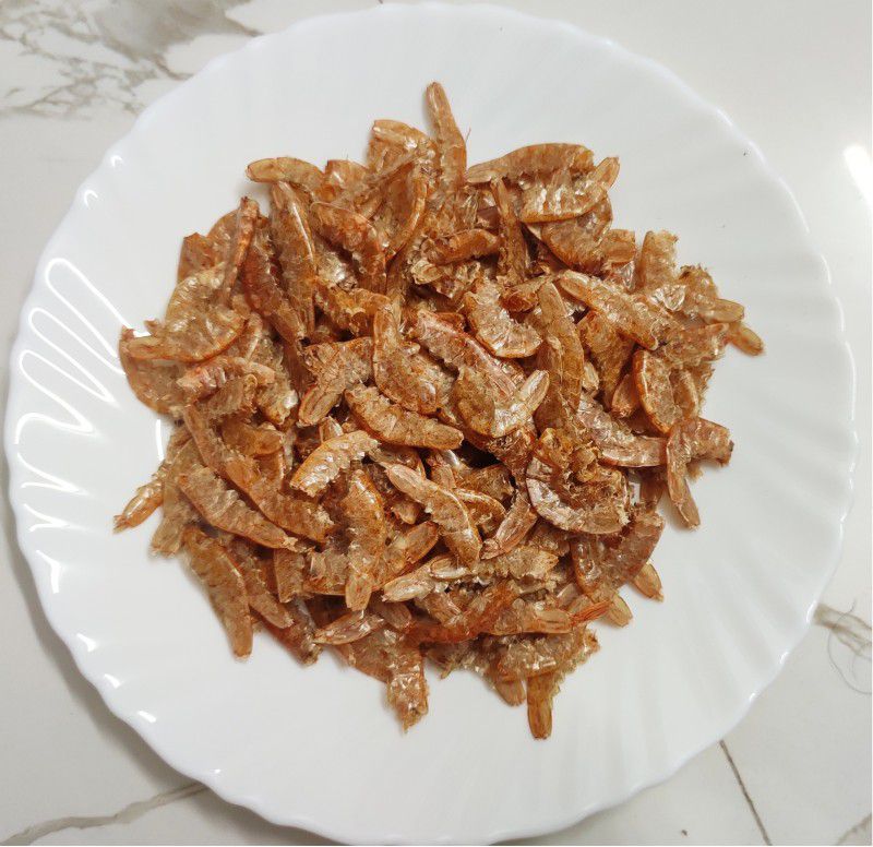 MAYOOKH Cleaned Dry Prawns Shrimps Unakka Chemeen sukha jhinga javla dry fish Seafood Clean 50 g  (Pack of 1)