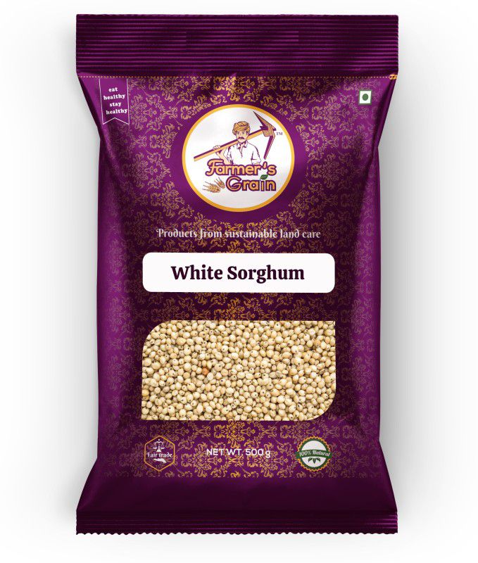 Farmers Grain White Sorghum Sorghum  (500 g)