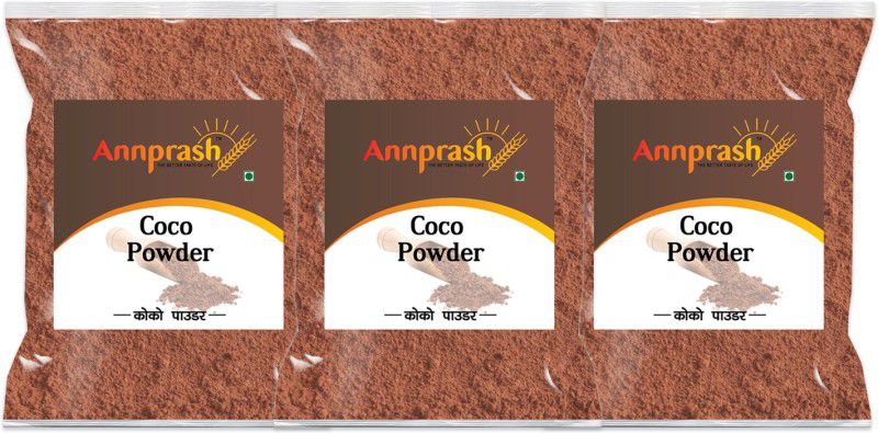 Annprash Best Quality Coco Powder - 3kg (1kgx3) Cocoa Powder  (3 x 1 kg)
