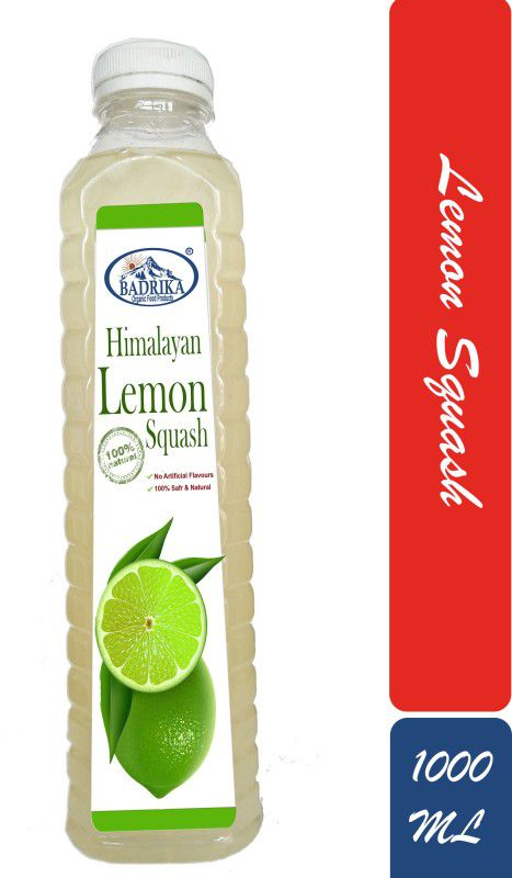 Badrika Pure Natural Lemon | Pahari Nimbu Squash | Sharbat  (1000 ml)