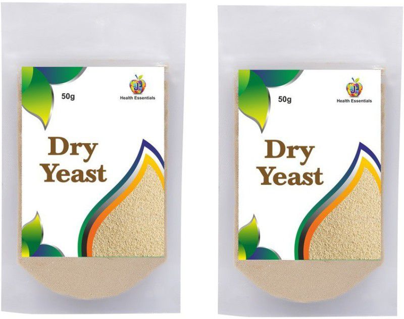 Jioo Organics Dry Yeast (Pack of 2) Yeast Powder  (2 x 50 g)