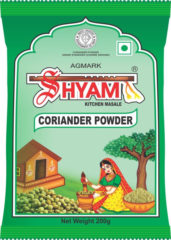 SHYAM Coriander (Dhaniya) Powder Agmark Grade  (200 g)