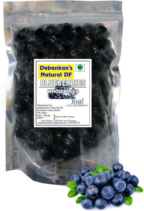 Debankan's Natural DF Dried Blueberry Blueberry  (500 g)