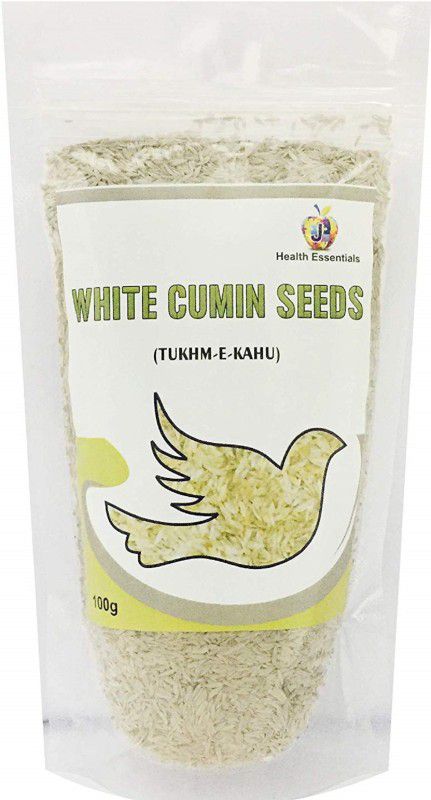 Jioo Organics Lettuce Seeds White Cumin Seeds ( Tukhm - E - Kahu )  (100 g)