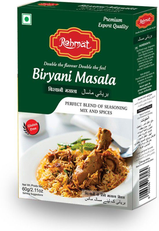 Rehmat Biryani Masala Flavorful Exotic Spices Blend Easy & Ready to Cook  (3 x 60 g)