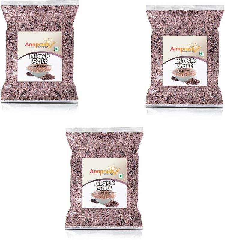 Annprash Black Salt-3 Black Salt  (250 g, Pack of 3)