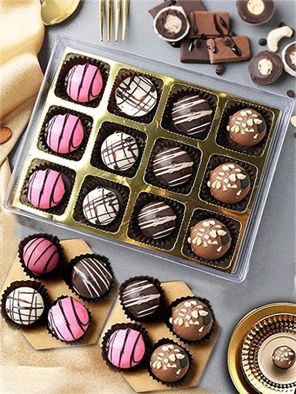 WINNI CELEBRATE RELATIONS Chocolate Gift Pack | Chocolate Box Gift for birthday Truffles  (240 g)