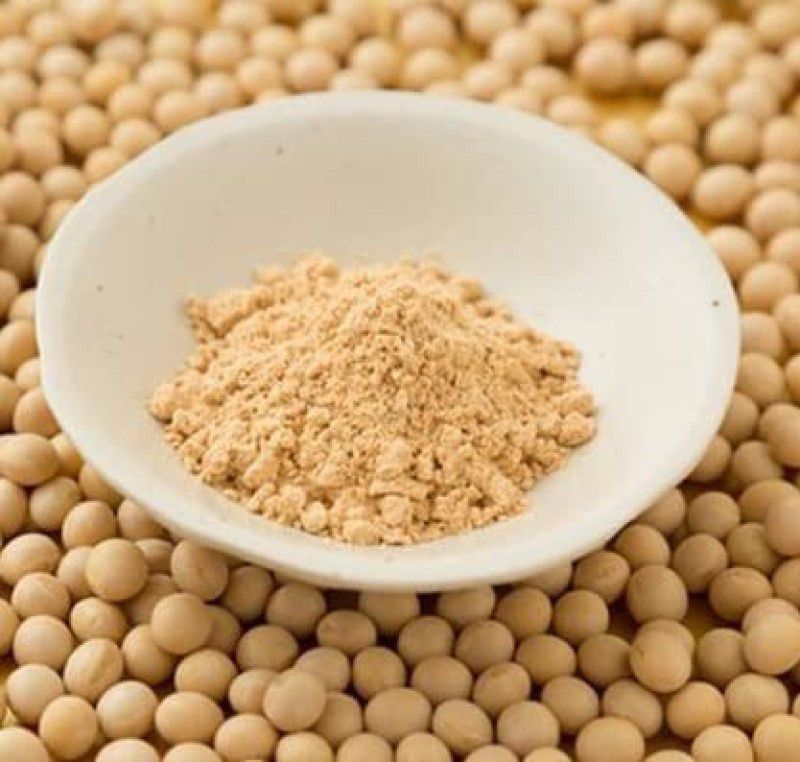 Veganic Soy Flour | Soyabean Powder | Soya Aatta | High In Protien | Gluten Free Aata  (400 g)