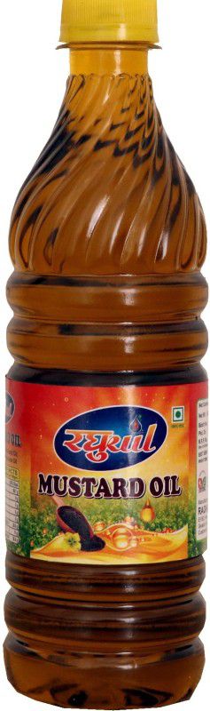 raghookul RAGHOO-05 Mustard Oil PET Bottle  (500 ml)
