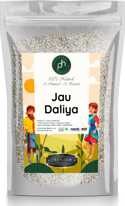 PH Organic Jau Daliya 1 Kg Barley  (1 kg)