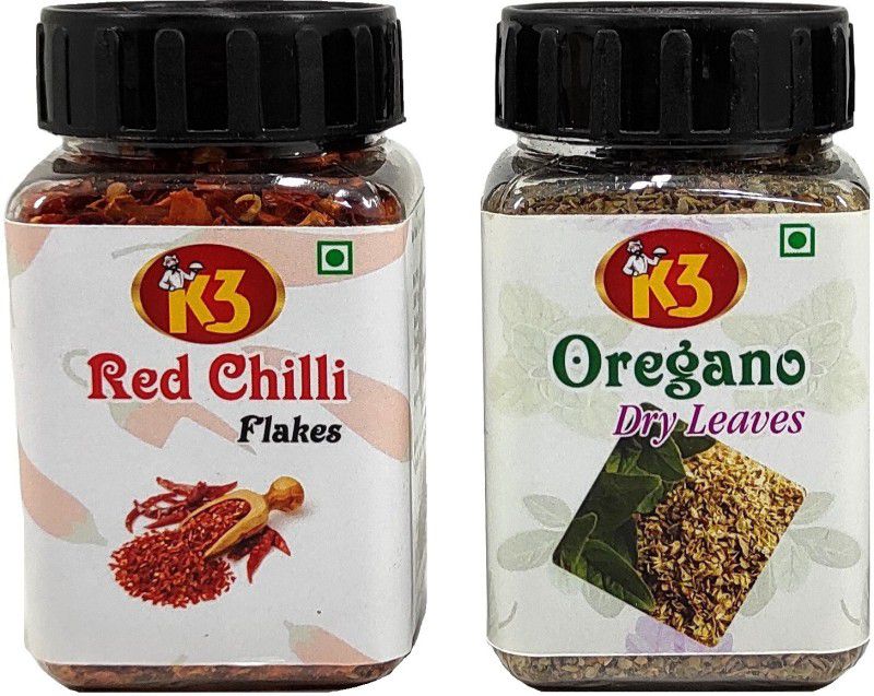 K3 Masala Peri-Peri (50g),and Pizza Spice mix (50g) and Oregano (50gm).(Pack of 3)  (2 x 50 g)