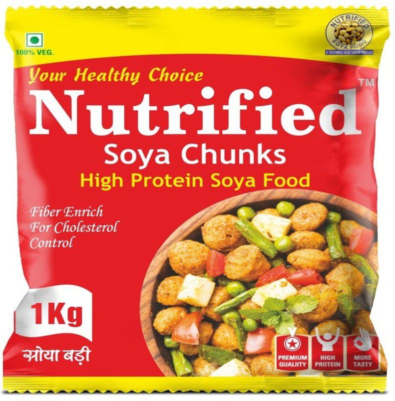 nutrified Soya Chunks  (1000 g)